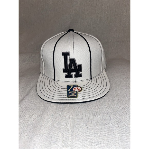 American Needle Other - American Needle Cooperstown Collection MLB LA Dodgers White W/Blue Stripe Hat